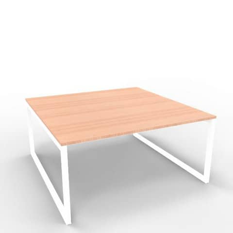 Bench piano noce canaletto 160x160xH.75 cm gamba ad …