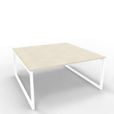 Bench piano cemento 160x160xH.75 cm gamba ad anello …