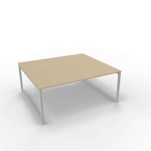 Bench piano rovere 180x160xH.75 cm gamba ad anello …
