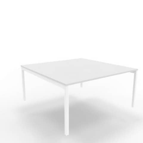 Bench piano grigio 160x160xH.75 cm gamba a ponte …