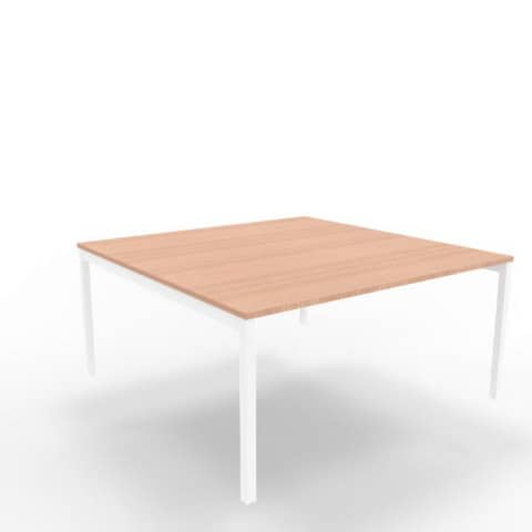 Bench piano noce canaletto 160x160xH.75 cm gamba a …