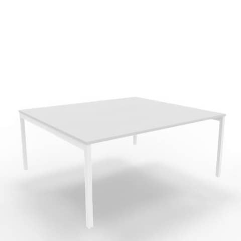 Bench piano grigio 180x160xH.75 cm gamba a ponte …