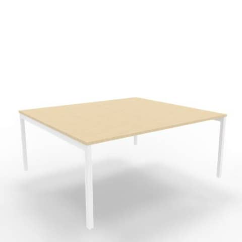 Bench piano rovere 180x160xH.75 cm gamba a ponte …
