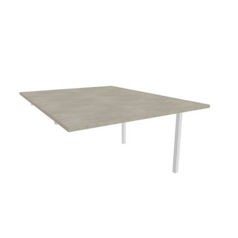 Postazione aggiuntiva bench cemento 120x160xH.75 cm gamba a …