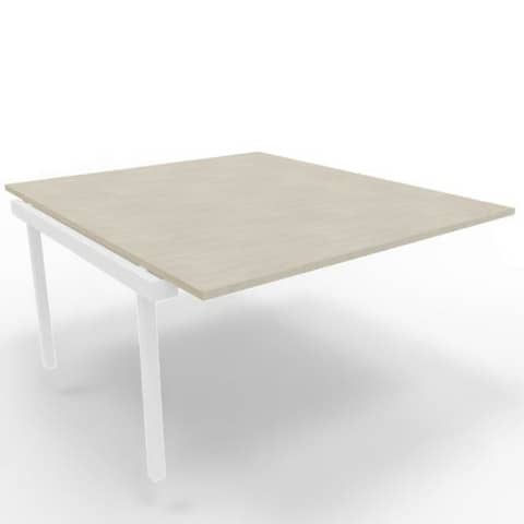 Postazione aggiuntiva bench cemento 140x160xH.75 cm gamba a …