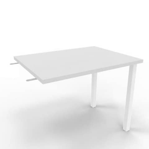 Dattilo scrivania sospeso piano grigio 80x60xH.75 cm gamba …