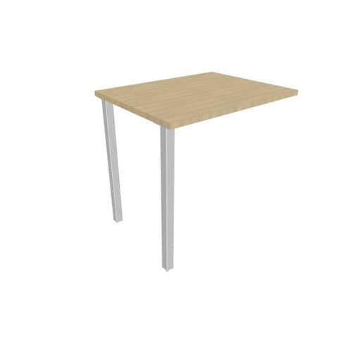 Dattilo scrivania sospeso piano rovere 80x60xH.75 cm gamba …