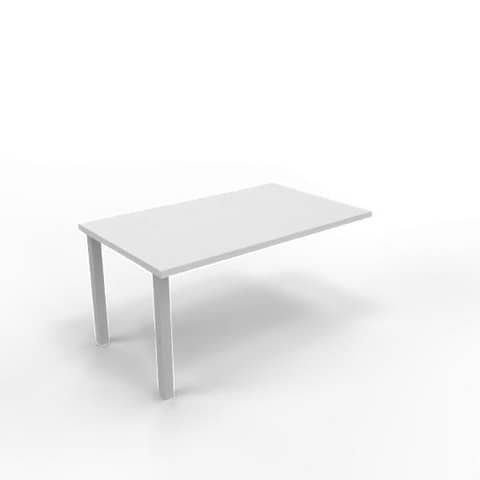 Dattilo scrivania sospeso piano grigio 100x60xH.75 cm gamba …