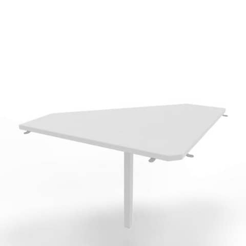 Raccordo 90° piano bianco 84x84xH.75 cm gamba in …