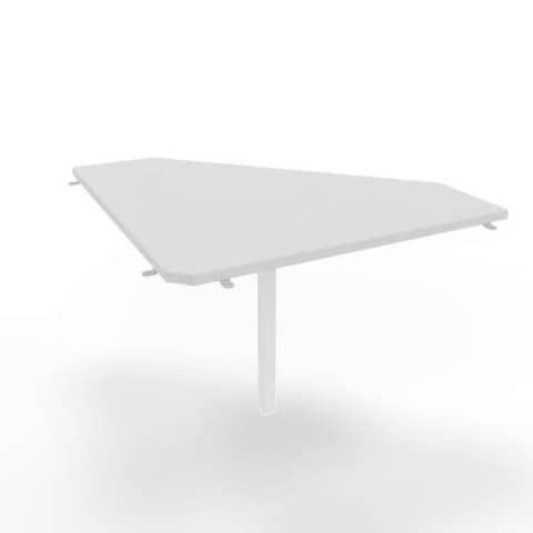 Raccordo 90° piano grigio 84x84xH.75 cm gamba in …