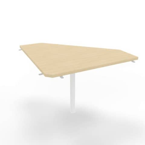 Raccordo 90° piano rovere 84x84xH.75 cm gamba in …