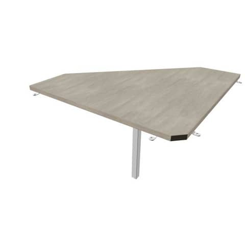 Raccordo 90° piano cemento 84x84xH.75 cm gamba in …