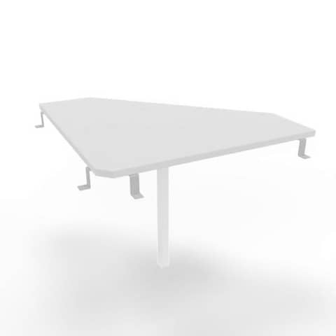 Raccordo 90° piano grigio 84x84xH.75 cm gamba in …
