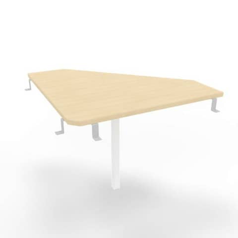 Raccordo 90° piano rovere 84x84xH.75 cm gamba in …