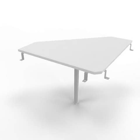 Raccordo 90° piano grigio 84x84xH.75 cm gamba in …