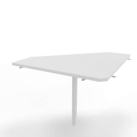 Raccordo 90° piano bianco 84x84xH.75 cm gamba in …