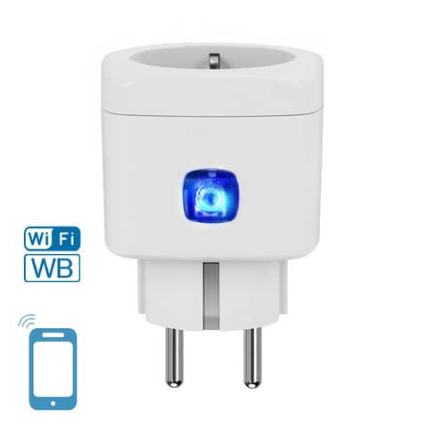 Adattatore Schuko WiFi WB Smart a 1 via …