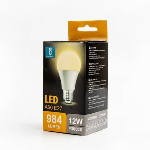 Lampadina LED A60 E27 12W - 1170 lumen …