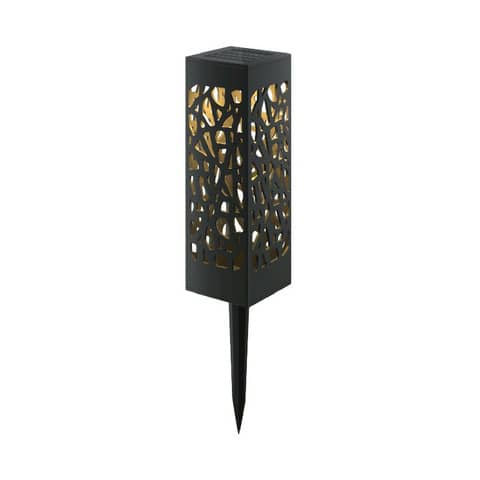 Lampioncino LED in plastica con pannello solare e sensore crepuscolare Aigostar luce calda - lanterna - B10201J9R