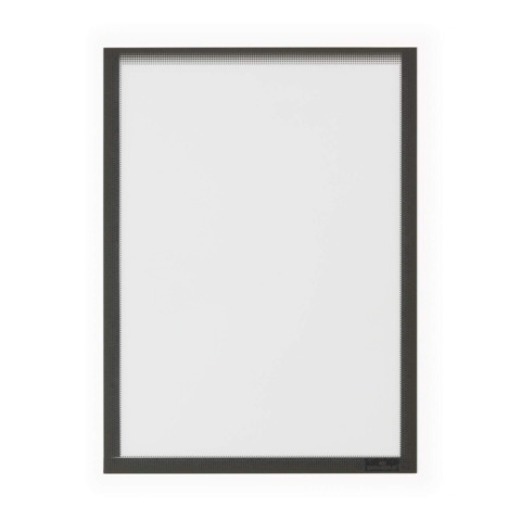Tasca porta documenti magnetica Durable formato A4 grigio antracite in conf. 5 pz - 4007-58