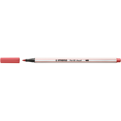 Pennarello Stabilo Pen 68 brush - punta a pennello - M 1 mm ruggine 568/47