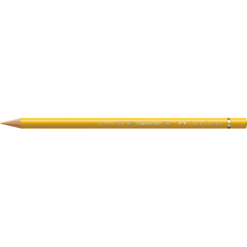 Matite colorate permanenti Faber Castell Polychromos mina 3,8 mm conf. 6 pezzi - giallo napoletano scuro - 110184