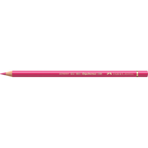 Matite colorate permanenti Faber Castell Polychromos mina 3,8 mm conf. 6 pezzi - carminio rosato - 110124