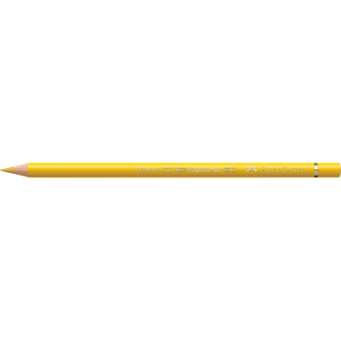 Matite colorate permanenti Faber Castell Polychromos mina 3,8 mm conf. 6 pezzi - giallo napoletano - 110185