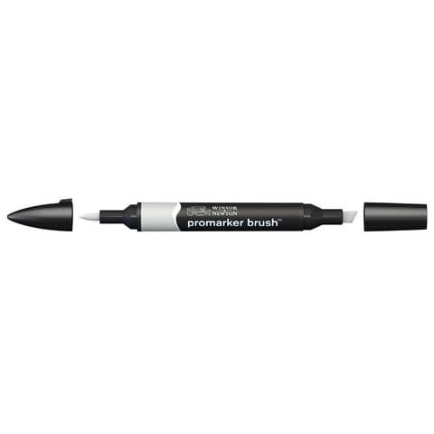 Pennarelli Winsor&Newton Promarker Brush doppia punta scalpello-pennello - cool grey 3 CG3 - 0204159