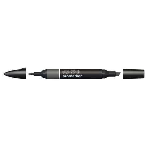 Pennarelli Winsor&Newton Promarker doppia punta fine-larga - cool grey 5 CG5 - 0203157