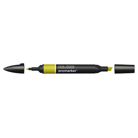Pennarelli Winsor&Newton Promarker doppia punta fine-larga - moss Y334 - 0203361
