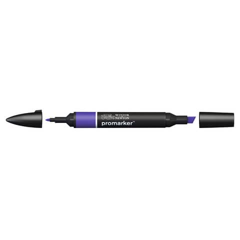 Pennarelli Winsor&Newton Promarker doppia punta fine-larga - prussian V464 - 0203302