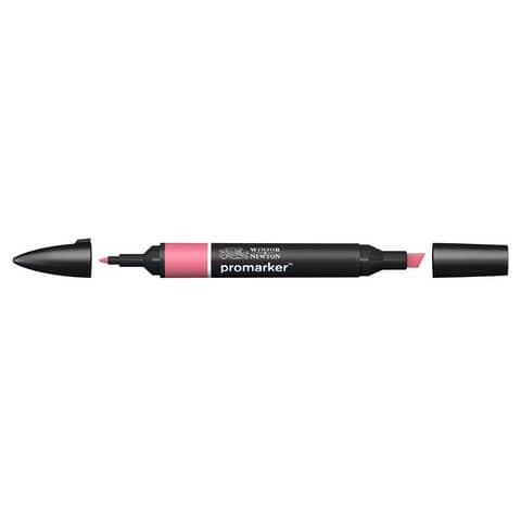 Pennarelli Winsor&Newton Promarker doppia punta fine-larga - rosa antico R346 - 0203256