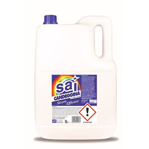 Candeggina classica SAI - formato 5 litri - …