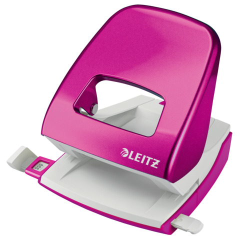 Perforatore 5008 2 fori - 30 fogli Leitz NeXXt Series fucsia metallizzato 50082223
