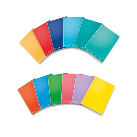 Quaderno Pigna Monocromo A5 - 80 g/m² - 20+1 ff - 1R - 0221778 1R