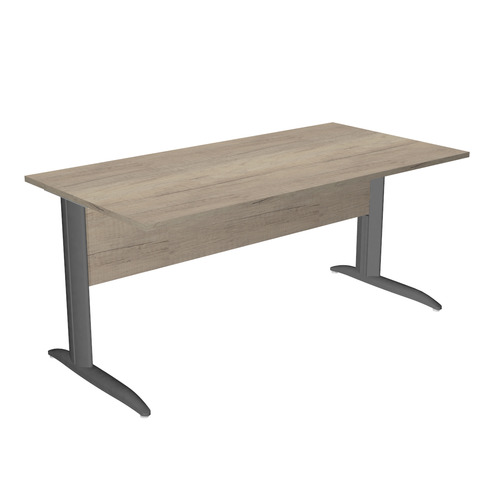 Scrivania piano rovere canadese gamba a L in …