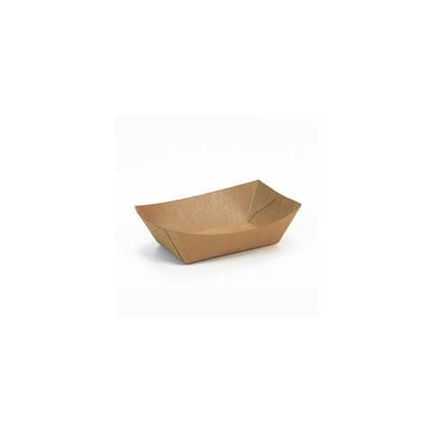 Vaschette in carta kraft Dopla Professional per fritto 290 ml - conf. 50 pz - 6058