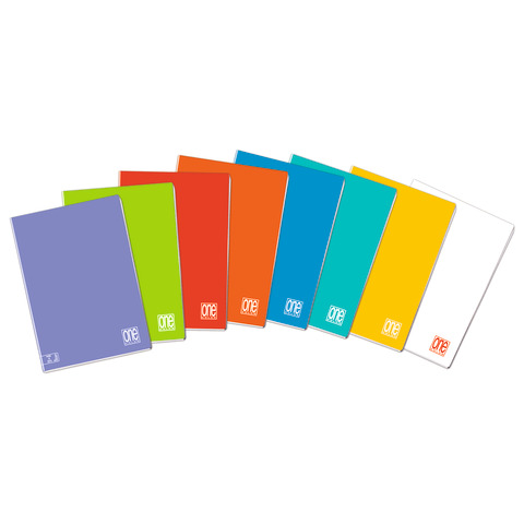Maxi quaderno One Color A4 - 80 g/m² - 30+1 ff - Q - 6756
