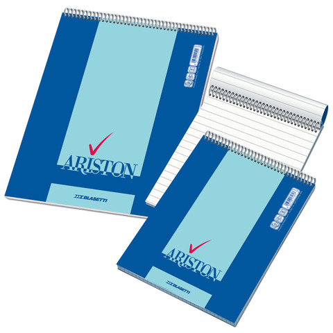 Blocco note spiralato Blasetti Ariston A5 - 60 …