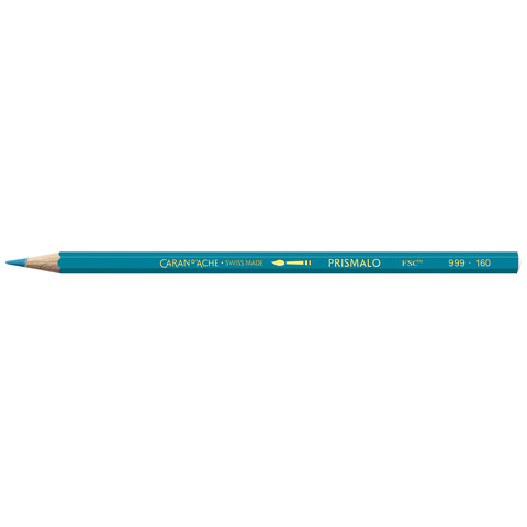 Matite colorate acquerellabili Carand'Ache Prismalo in conf. da 3 pz blu cobalto - 999160