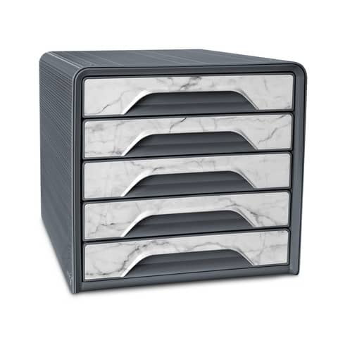 Cassettiera a 5 cassetti Cep 360x288xH.270 mm marmo …