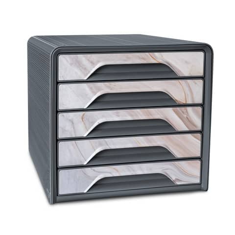 Cassettiera a 5 cassetti Cep 360x288xH.270 mm marmo …