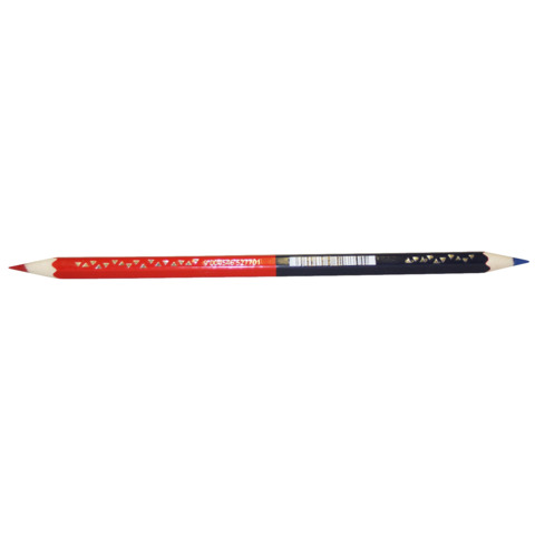Matita bicolore per sillabe Donau rosso/blu - anima sottile 3 mm - 330398