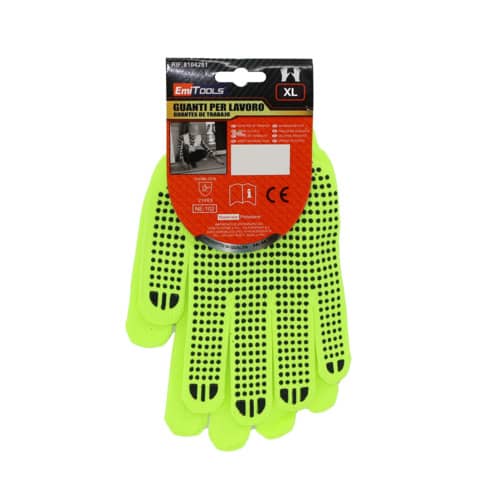 Guanti da lavoro in nylon Emi per uso generico - taglia XL - DPI Cat. I - 8104282