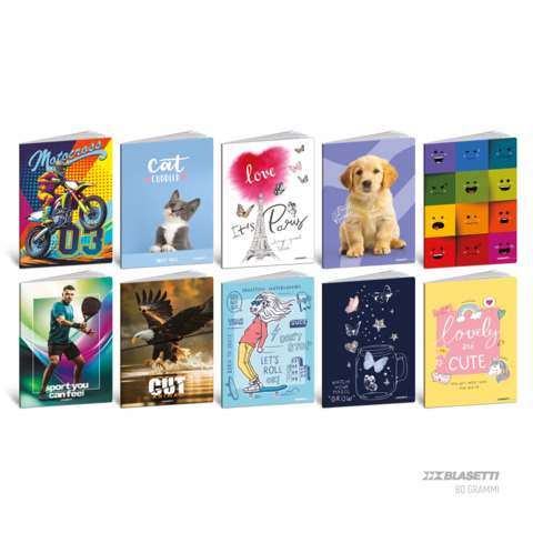 Quaderno Blasetti sel. Bambini A5 - 80 g/m² …