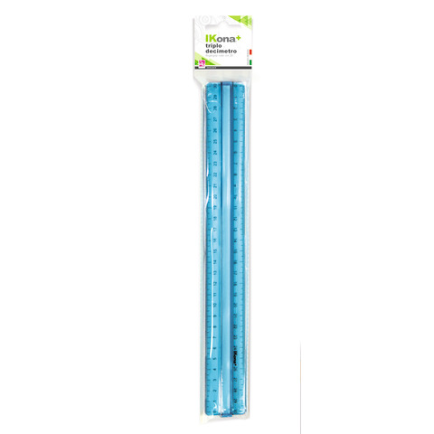 Triplo decimetro Ikona colore azzurro 573 - 03