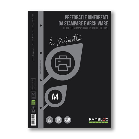 Ricambi per quaderni ad anelli Rambloc LA RISMETTA …