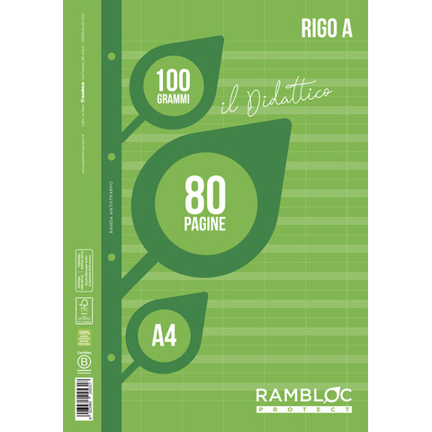 Ricambi per quaderni ad anelli Rambloc il Didattico …