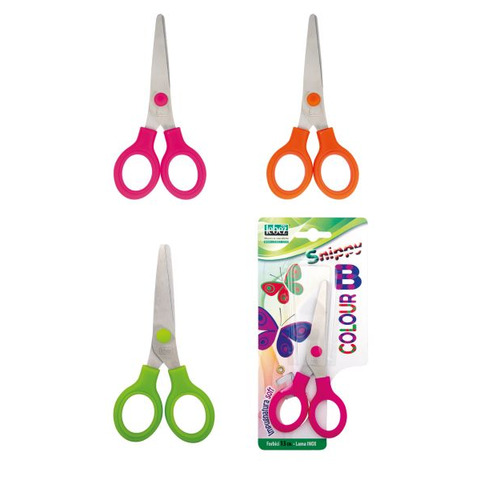 Forbici a punta arrotondata Lebez Snippy Soft lama 13 cm - conf. 12 pezzi - 4512L